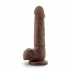 Dr. Skin Basic 7 Inches Chocolate Brown Dildo