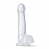 B Yours Diamond Quartz - Clear - Realistic Pleasure Dildo