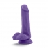 Au Naturel Bold Delight - 6-inch Purple Dildo