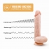 Dr. Skin Silicone Dr. Ethan 8.5-Inch Gyrating Dildo - Beige