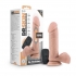 Dr. Skin Dr. Beckham Silicone 7-Inch Thumping Dildo with Remote - Vanilla Beige