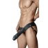 Dr. Skin 7 Inches Hollow Strap On - Black - One Size Fits Most