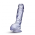 B Yours Hearty N Hefty - Clear Dildo