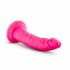 Neo Elite 7.5in Silicone Dual Density Cock - Neon Pink