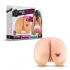 5X Vibrating Rear Moaning Ecstasy Masturbator - Beige