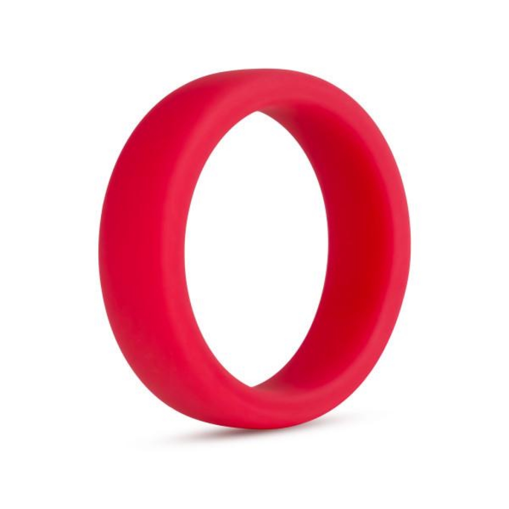 Performance Silicone Go Pro Cock Ring - Red