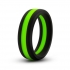 Performance Silicone Go Pro Cock Ring - Black Green