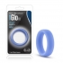 Performance Silicone Glo Cock Ring - Blue Glow