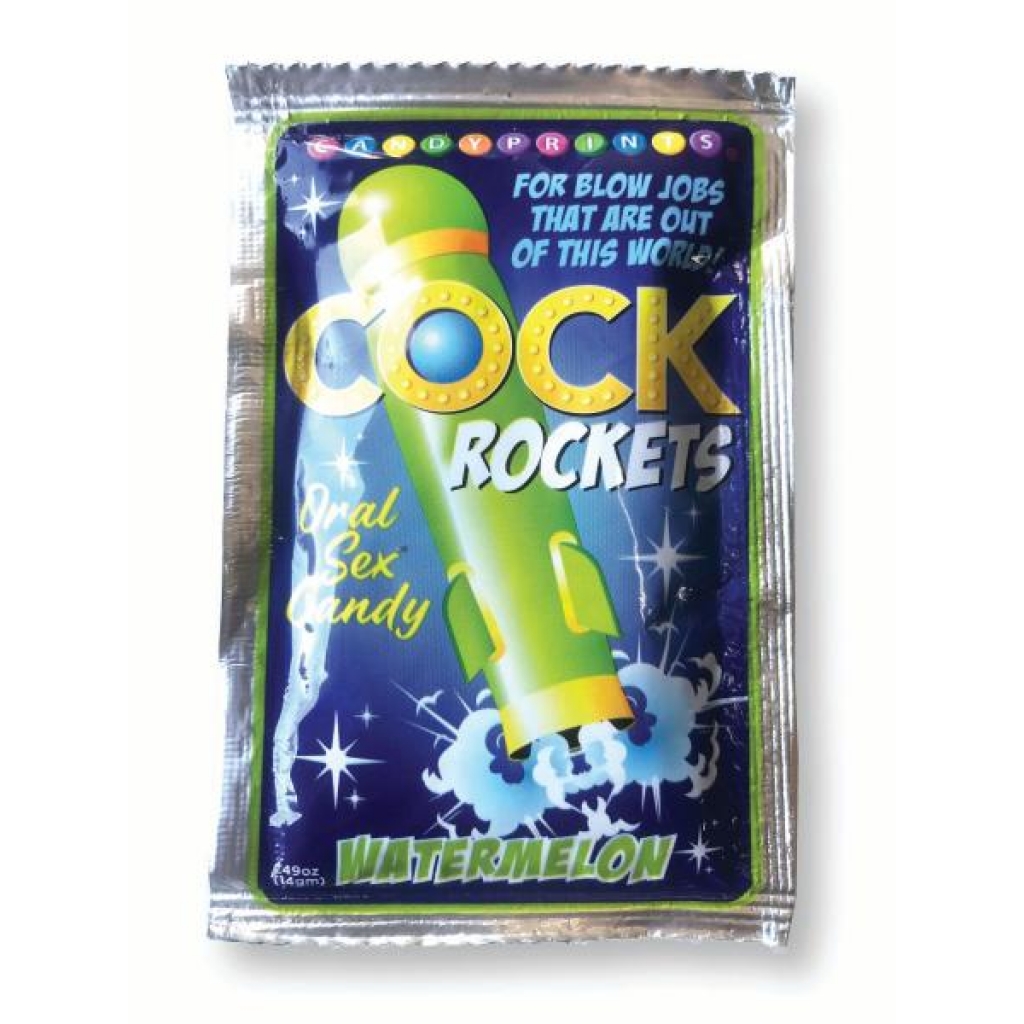 Cock Rockets Watermelon Flavored Candy