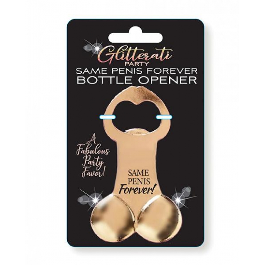 Glitterati Penis Bottle Opener - Fun Party Favor