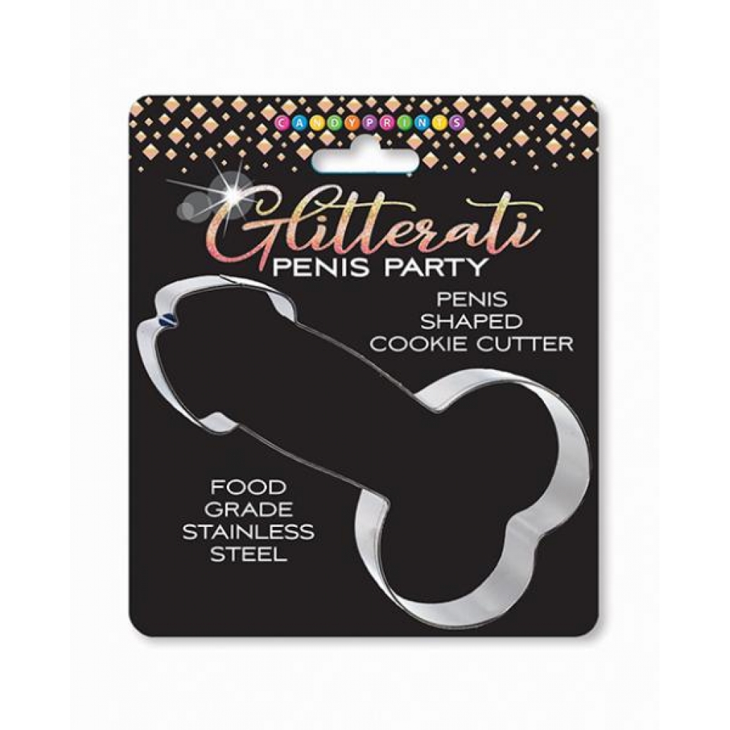 Glitterati Penis Cookie Cutter - Stainless Steel