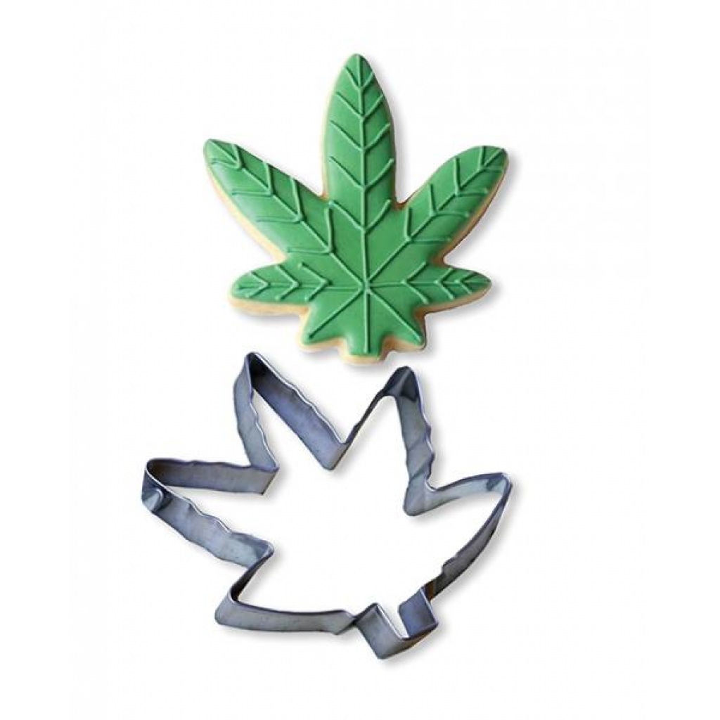 Cannabis-Inspired Pot Leaf Cookie Cutter