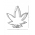 Cannabis-Inspired Pot Leaf Cookie Cutter