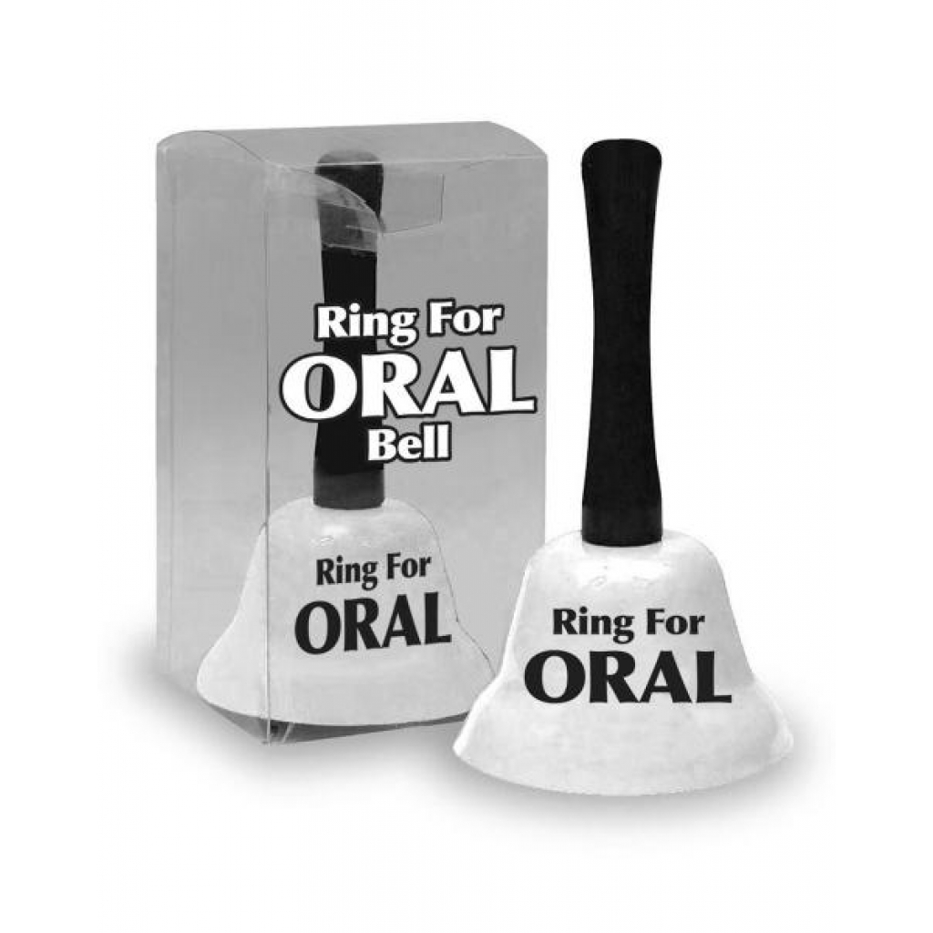 Ring the Bell For Oral Signaling Bell - White