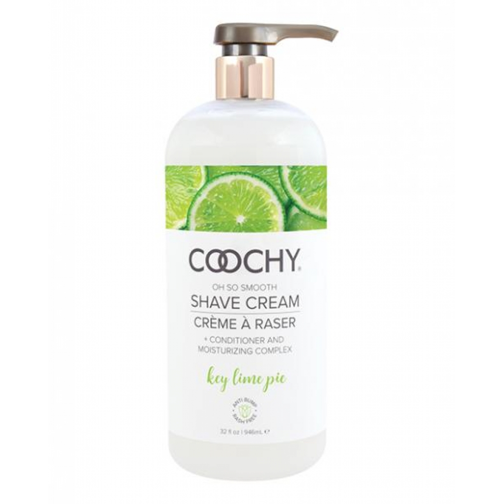 Coochy Shave Cream in Key Lime Pie - 12.5 Oz