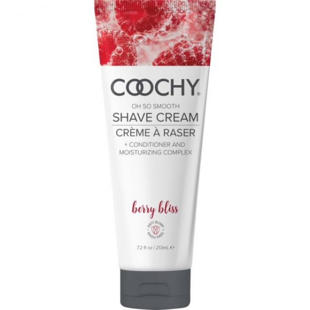 Coochy Oh So Smooth Shave Cream - Berry Bliss, 7.2 Oz