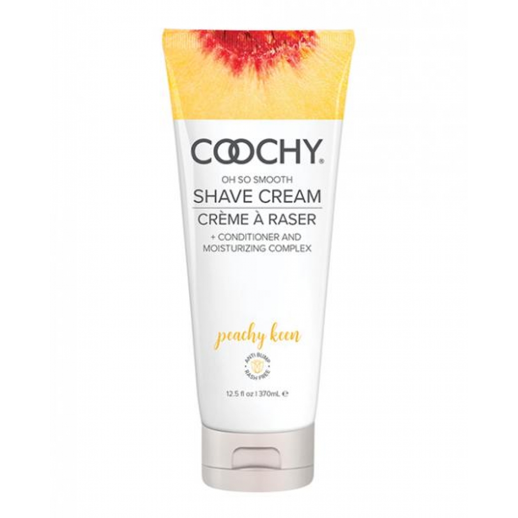 Coochy Rash Free Shave Cream - Peachy Keen 12.5 Fl Oz