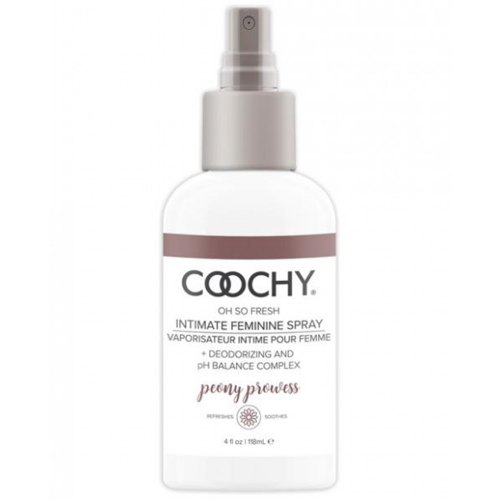 Coochy Intimate Feminine Spray - Peony Prowess - 4 fluid ounces