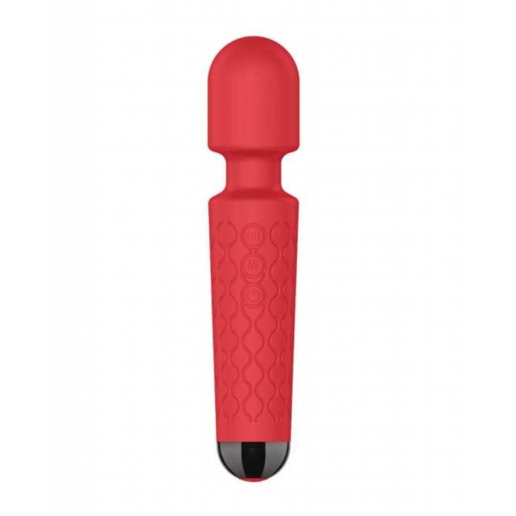 Ergonomic Royal Wand Massager in Red