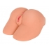 Jesse Backdoor Butt Stroker with Vibrating Egg - Vanilla Beige