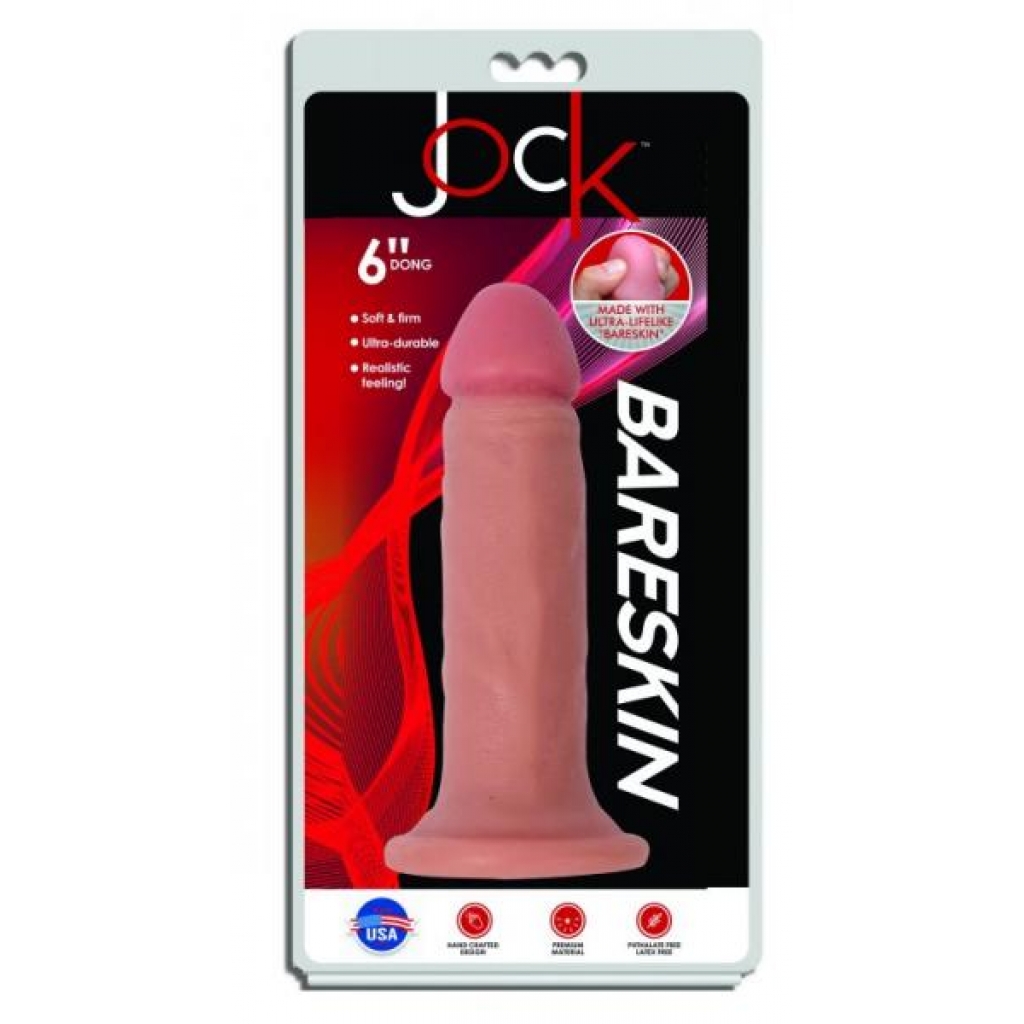 Jock Bareskin 6-Inch Vanilla Dildo