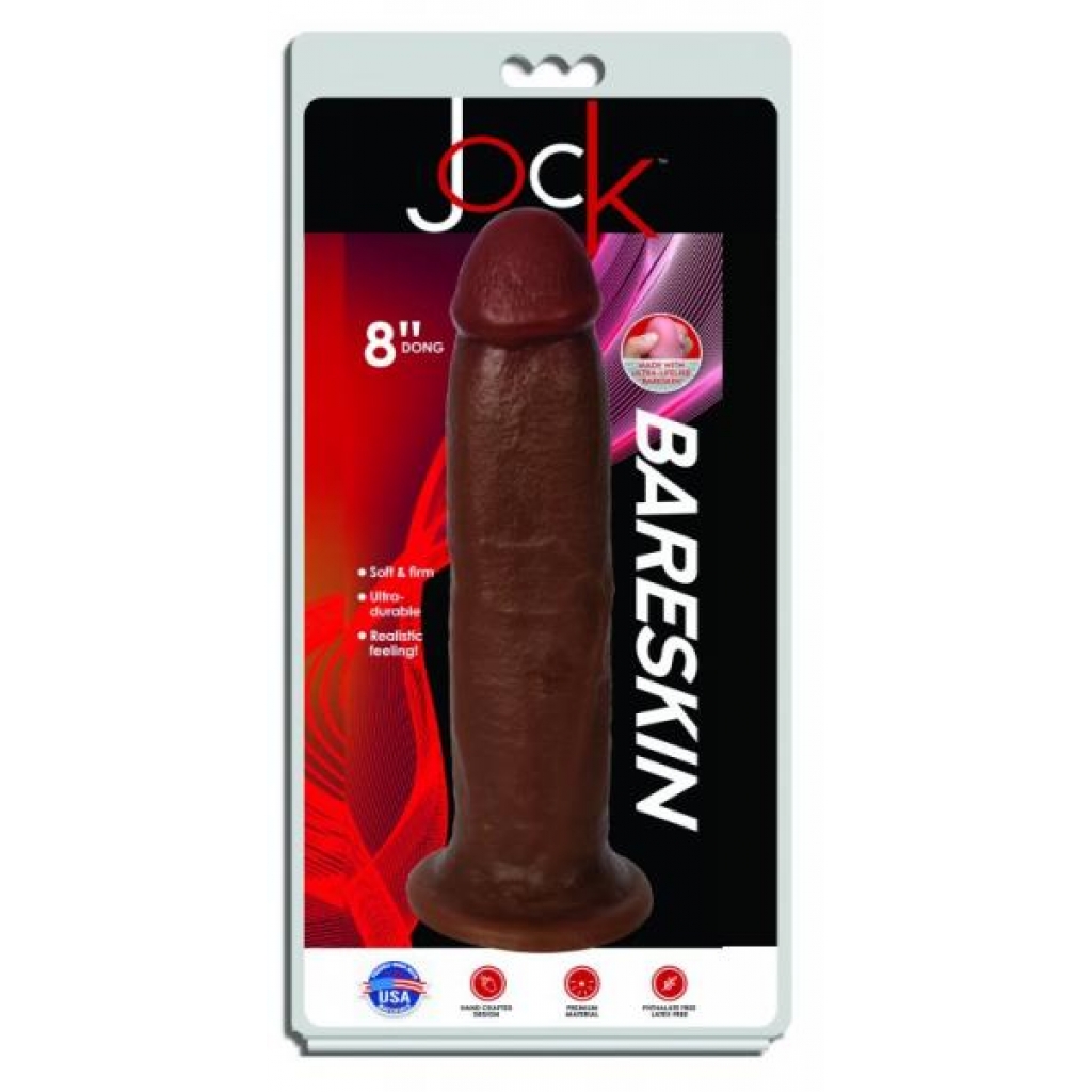 Jock Bareskin 8in Latte Dildo