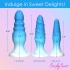 Simply Sweet Silicone Butt Plug Set