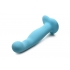 Simply Sweet Vibrating Thick Silicone Dildo with Remote - Teal