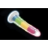 Glow In The Dark 7-Inch Rainbow Dildo