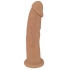 Fleshstixxx 6-Inch Silicone Dildo No Balls - Latte