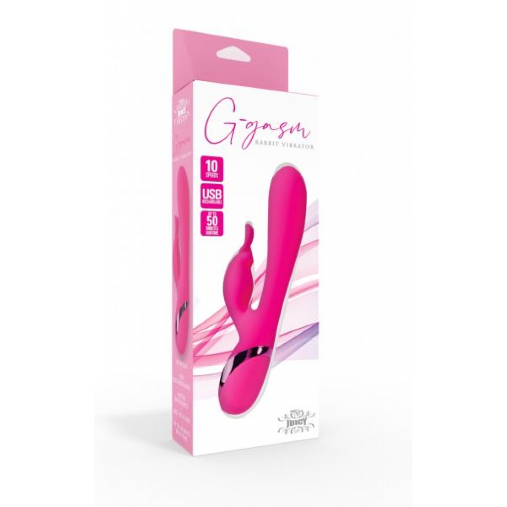 Juicy G-gasm Rabbit Vibrator - Pink