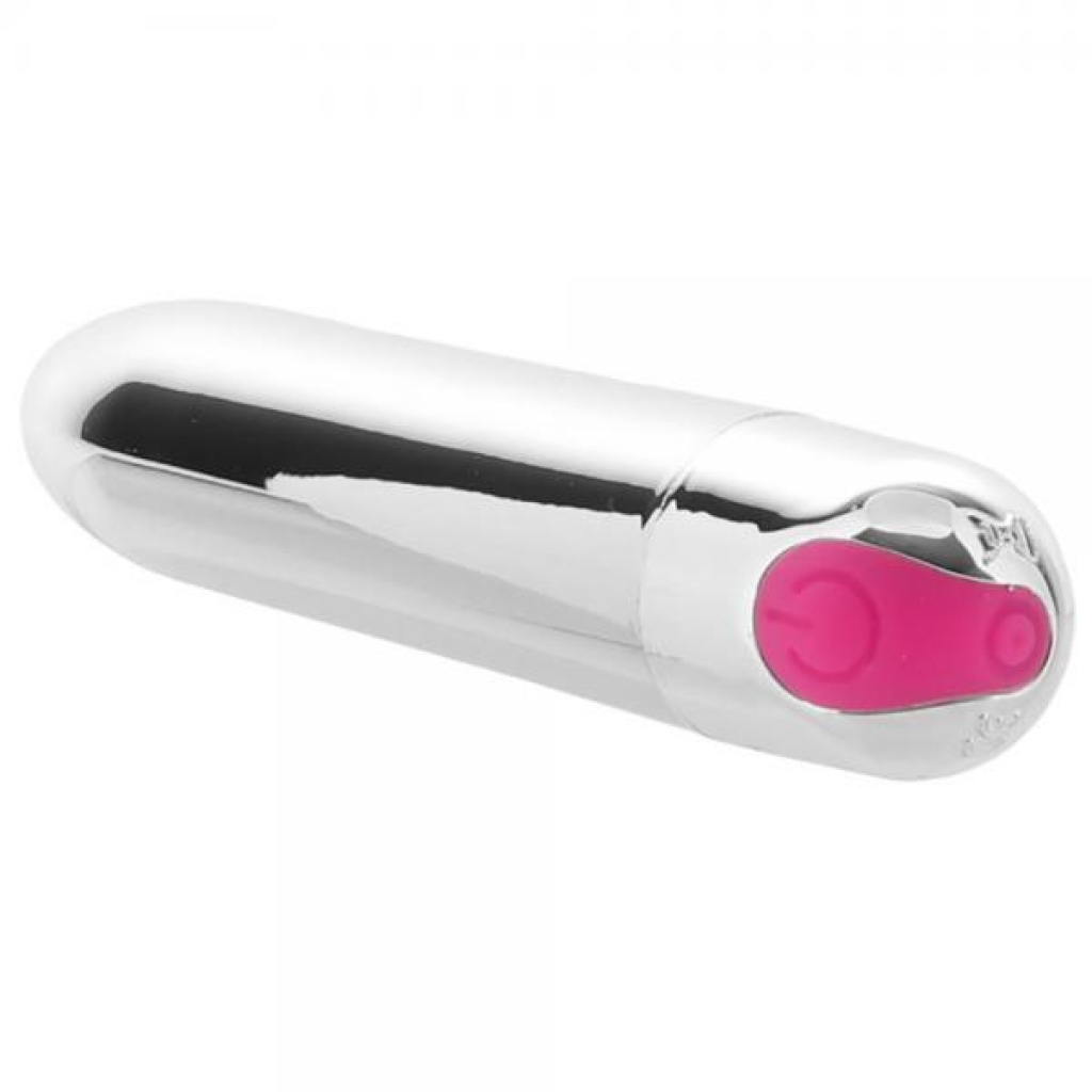 Pink Pussycat Rechargeable Silver Bullet - Vibrator