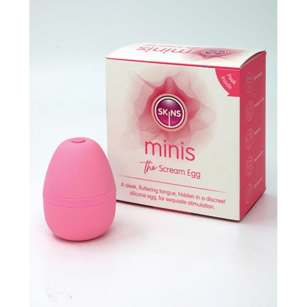 Skins Minis The Scream Egg - Pink