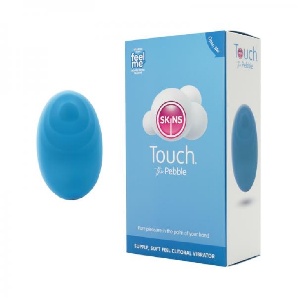 Skins Touch The Pebble Clitoral Vibrator - Blue