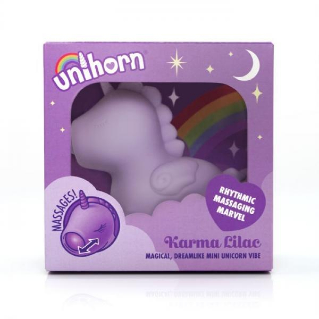 Unihorn Karma Mini Unicorn Vibrator - Lilac