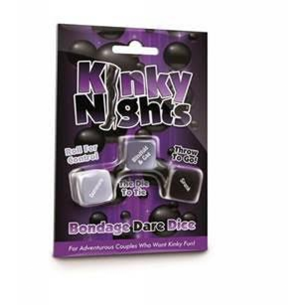 Kinky Night Dare Dice Couples Game - Black