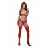 Dreamgirl Lingerie Red Queen Thigh High Stockings