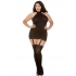 Dreamgirl Sheer Garment with Garter Straps