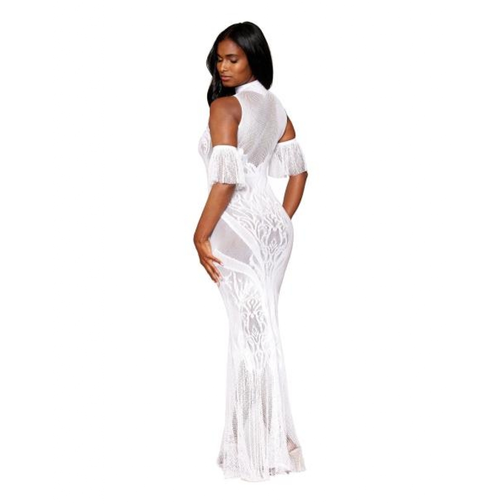 Bodystocking Gown - White O/S