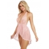 Skirted Teddy Diamond - Pink Champagne O/S