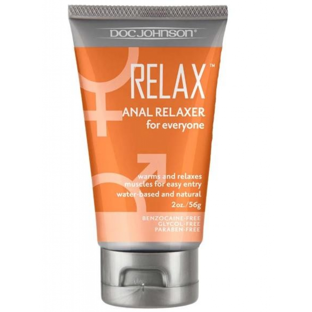 Relax Anal Relaxer Cream - 2 Oz Bulk