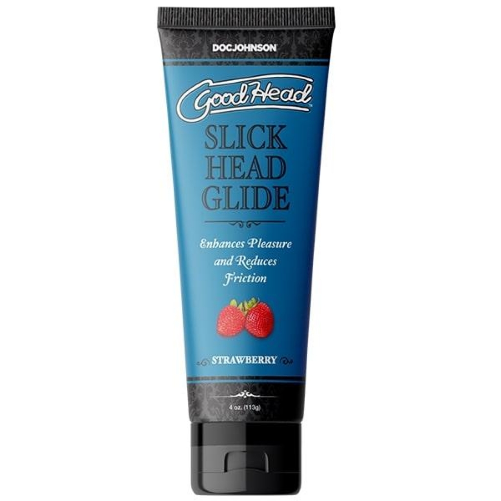 Goodhead Slick Head Glide - 4 Oz Strawberry (Bulk)