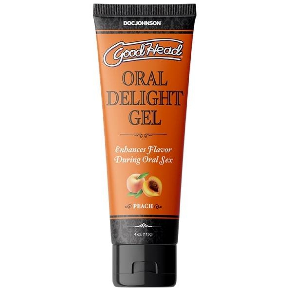 Goodhead Oral Delight Gel - 4 Oz Peach