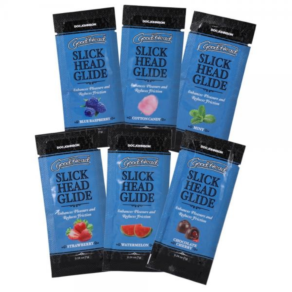 Goodhead Slick Head Glide - 6 Flavor Pack