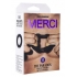 Merci Paradox Stainless Steel Cock Ring - 45mm Black