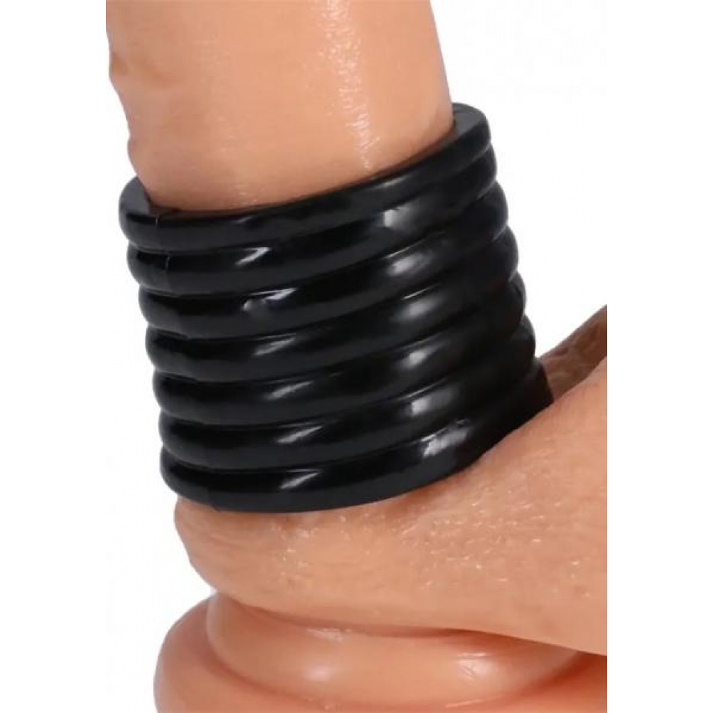 Rock Solid Cock Cage - Black