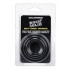 Rock Solid Tri-Pack Rubber Gasket - Black