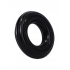 Rock Solid Ribbed Donut in Black