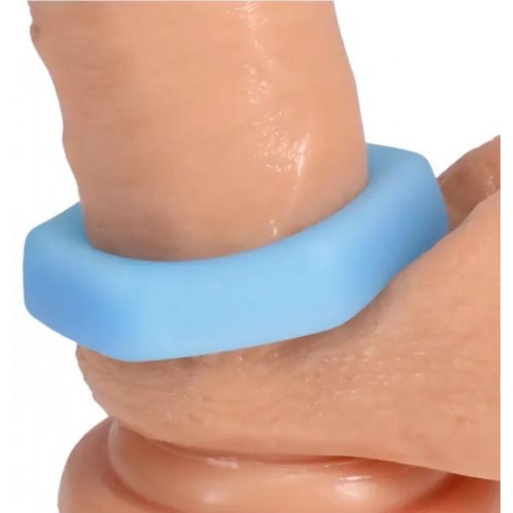 Rock Solid Glow-in-the-Dark Cock Ring for Enhanced Pleasure