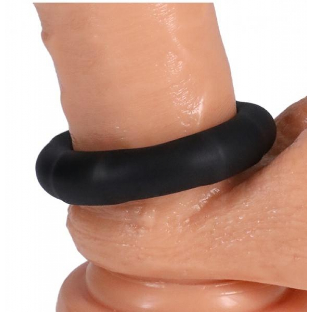 Rock Solid Lifesaver Black - Premium Cock Ring